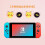 (#13) For Nintendo Switch/Lite Accessories Silicone Joystick Thumb Grip Caps Cover 4Pc 4
