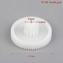 (A9) 4PCS High Quality Children Electric Car Plastic Gear 550 390 Gearbox Gear For Electric Baby Cars Electric Vehicle Metal Gear New