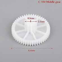 (A14) 4PCS High Quality Children Electric Car Plastic Gear 550 390 Gearbox Gear For Electric Baby Cars Electric Vehicle Metal Gear New