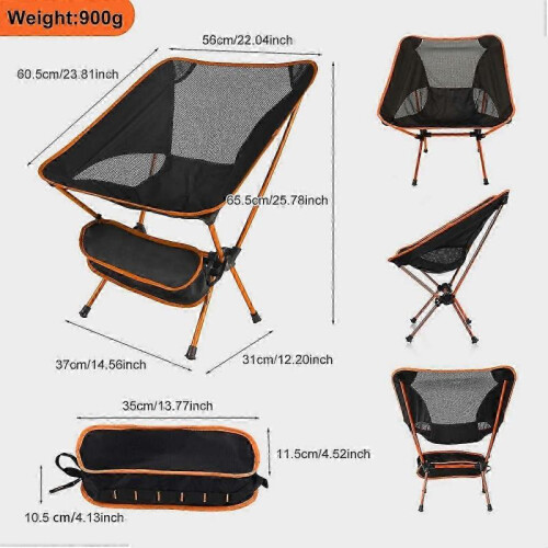 Folding Camping Chairs, Lightweight Camping Chairs, Portable Collapsible Camp Chair 1