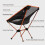 Folding Camping Chairs, Lightweight Camping Chairs, Portable Collapsible Camp Chair 4