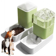 SDIGV Automatic Dog Feeder, 3.5L Capacity, Plastic Material, Self-Feeding Station for Multiple Pets