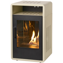 Adam Bellini Bio Ethanol Stove in Cream