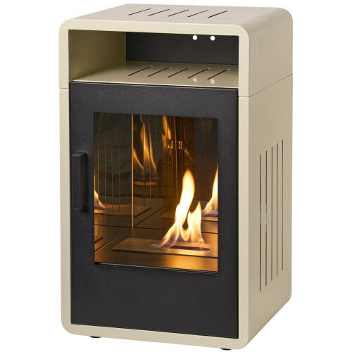 Adam Adam Bellini Bio Ethanol Stove in Cream