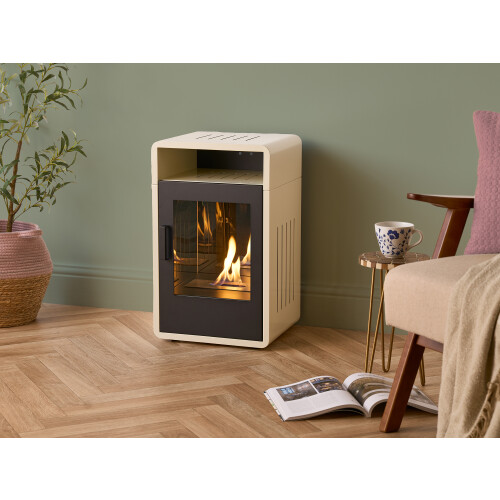 Adam Adam Bellini Bio Ethanol Stove in Cream 1