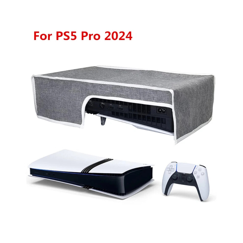 (Ps5 Pro 2024 - Horizontal - ) Dust Proof Cover Protective Anti-Scratch For Ps5 Pro/ X Box Series X/S / Ps4 Gray 6963793797653