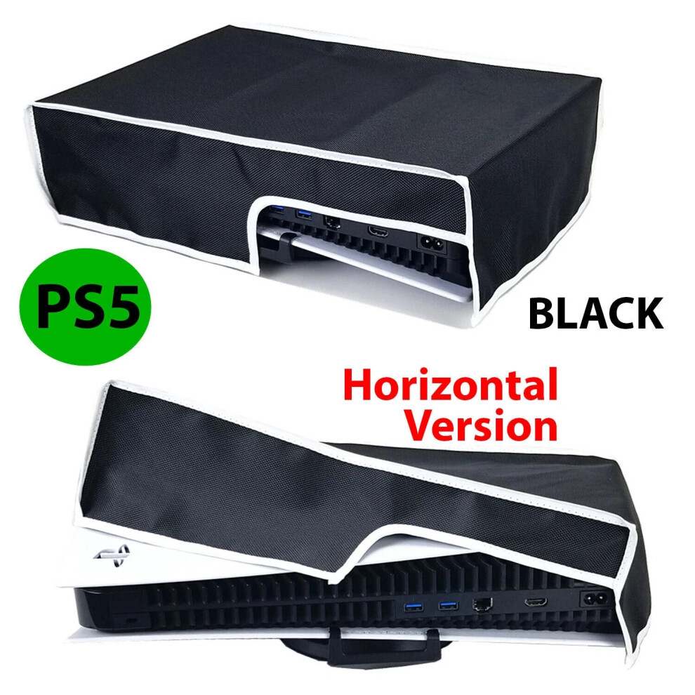 (Ps5 - Horizontal - White) Dust Proof Cover Protective Anti-Scratch For Ps5 Pro/ X Box Series X/S / Ps4 Black/White 6963793797592
