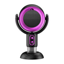 (Dark purple) Portable Smoke Purifier Fan, Compact Smoke Filter, Air Purifier for Smokers