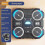 Music Boxing Machine for Children Smart Music Boxing Machine Wall Mounted Decompression Wall Target 5