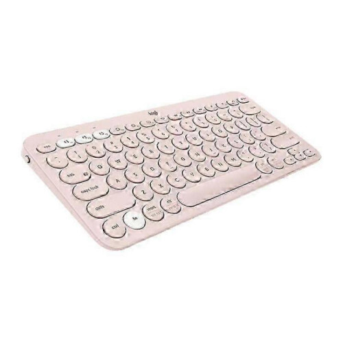 (Pink) Logitech K380 Portable Multi-Device Wireless Bluetooth Keyboard 2