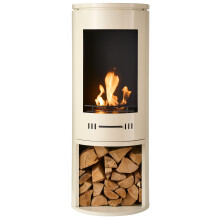 Sureflame Barilo Bio Ethanol Stove in Cream