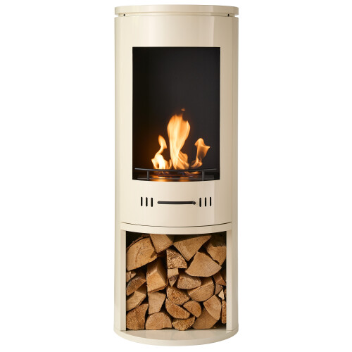 Sureflame Barilo Bio Ethanol Stove in Cream