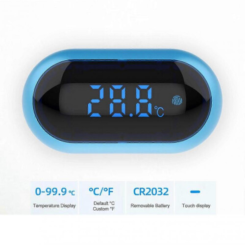 Fish Tank Thermometer Aquarium Thermometer Led Digital Display 2