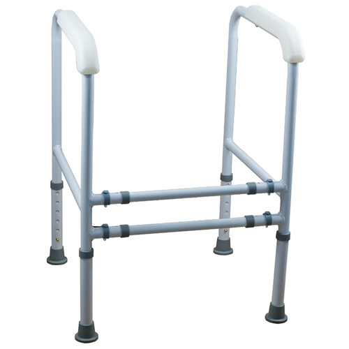 Gr8 Home Toilet Frame Support Standing Aid Safety Adjustable Grab Handle 1