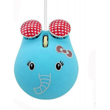 Panda-shaped Wired Mouse,Small Wired Mouse with Cute Animal Series Cartoon