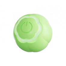 Smart Cat Toy Ball Interactive Bite Resistant Relieve Boredom Automatic Moving Rolling Ball for Cat Kitten Grass Green