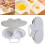 Poach 2 Eggs Kitchen Microwave Egg Poacher Accessory BPA Free 4