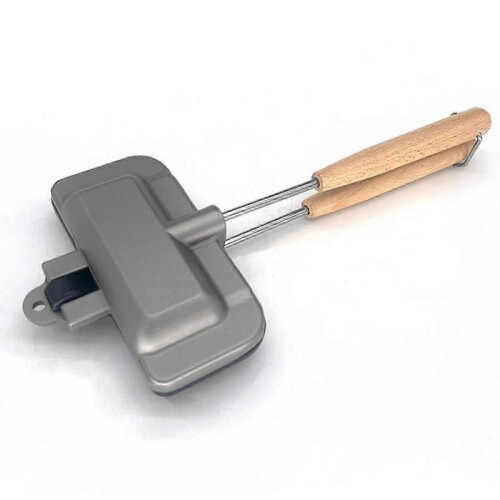 50% OFF,Oven Tray Double Sided Baking Pan Kitchen Utensils Tools Silver Foldable Creative Breakfast Machine,Hot 2
