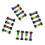 Childrens Toys Kids DNA Model Kit, Double Helix Model DNA Display Component for Science Teaching Display 4