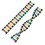 Childrens Toys Kids DNA Model Kit, Double Helix Model DNA Display Component for Science Teaching Display 2