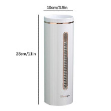 (white) New Cup Dispenser, Bathroom Water Cooler Cup Dispenser, Paste Mounted Cup Holder for Home Office