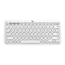 (White) Logitech K380 Portable Multi-Device Wireless Bluetooth Keyboard