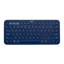 (Blue) Logitech K380 Portable Multi-Device Wireless Bluetooth Keyboard