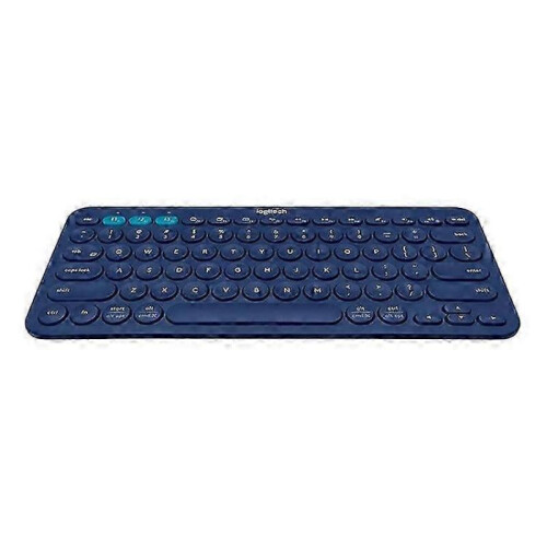 (Blue) Logitech K380 Portable Multi-Device Wireless Bluetooth Keyboard 1