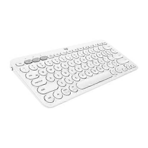 (White) Logitech K380 Portable Multi-Device Wireless Bluetooth Keyboard 2