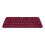 (Red) Logitech K380 Portable Multi-Device Wireless Bluetooth Keyboard 2