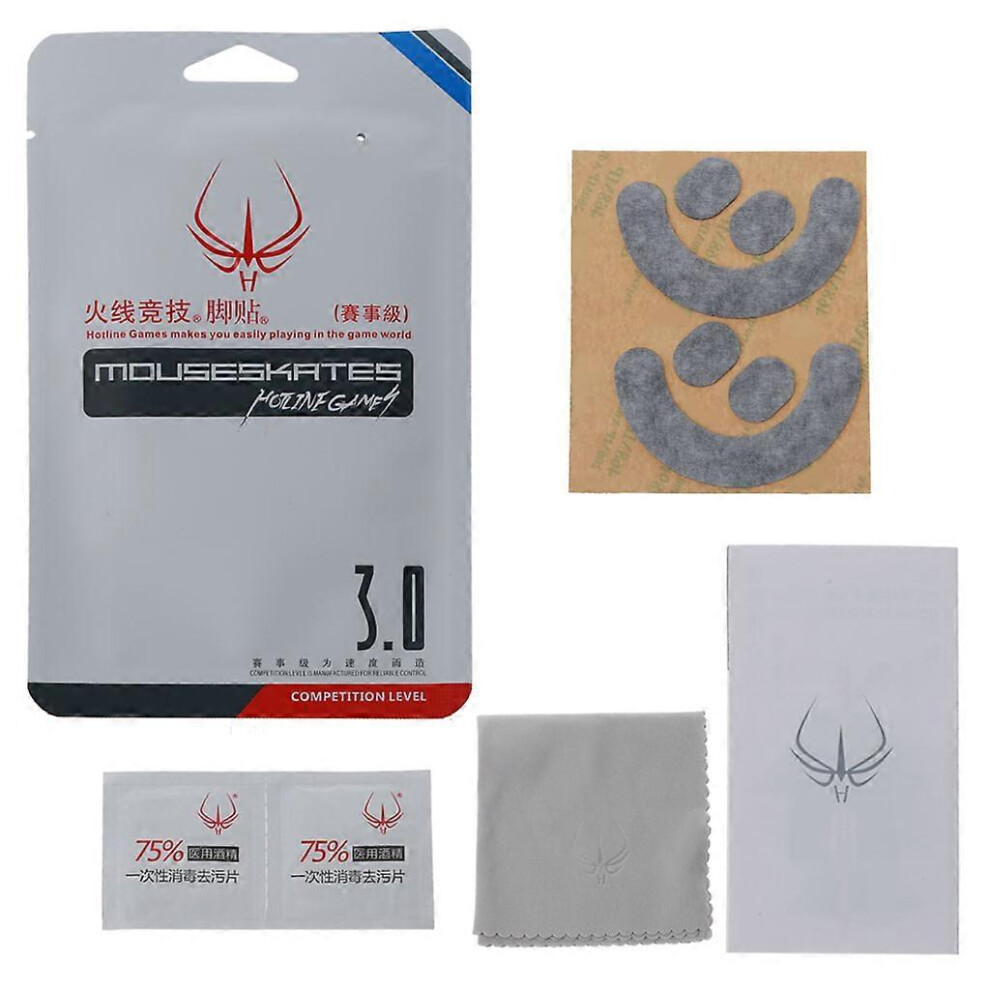 (As show, One size) for Steel series Rival 3 Gaming Mouse Skate Durable Hotline Games Mouse Feet