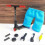 (black) Finger Scooter Large Fingerboard Set Ramp Scooter Board 1