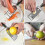 Multiple Hand Graters for Kitchen, Vegetable Peeler, Stainless Steel Grater 4 Pack 4