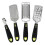 Multiple Hand Graters for Kitchen, Vegetable Peeler, Stainless Steel Grater 4 Pack 1