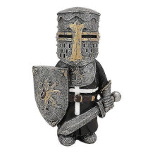 (B) Dwarf guard exquisite decoration outdoor garden exquisite knight