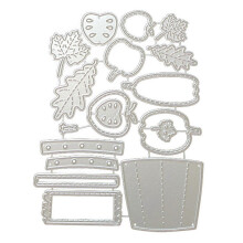 (As show, One size) Christmas Pattern Cutting Die Stencil Exquisite Scrapbooking Embossing Template