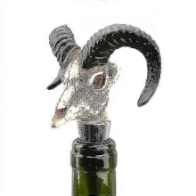 Red Wine Bottle Stopper Buffalo Skull Wine Stopper Creative Home Buffalo Skull Bar Tools
