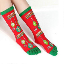 (balloon, Red) Christmas socks unisex Santa Claus snowman funny novelty socks crazy cool cotton socks holiday socks