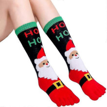 (Santa Claus, Red) Christmas socks unisex Santa Claus snowman funny novelty socks crazy cool cotton socks holiday socks