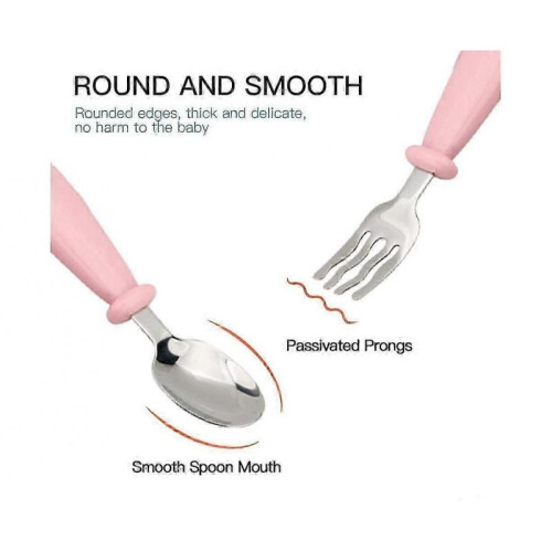 Children'S Tableware Training Chopsticks Baby Learning Chopsticks Fork Spoon Complementary Food Tableware Set,Type: Style1 2