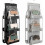 (2pc, black) 1pc/2pcs Hanging Clear Dustproof Tote Bag Organizer, Wardrobe Closet Organizer, Space Saving Storage System 1
