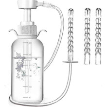 2025 Latest Model  Enema Kit for Colon Cleansing - Anal Douche Anti Back-Flow