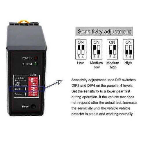 PD132 Single Channel Inductive Vehicle Loop Detector for Car Parking Lot Vehicle Loop Detector 2