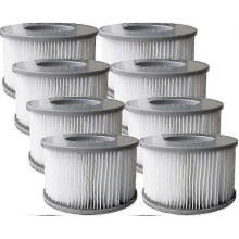 Pack Of 8 Replacement Filter Cartridges for Mspa Inflatable Pool, Jacuzzi