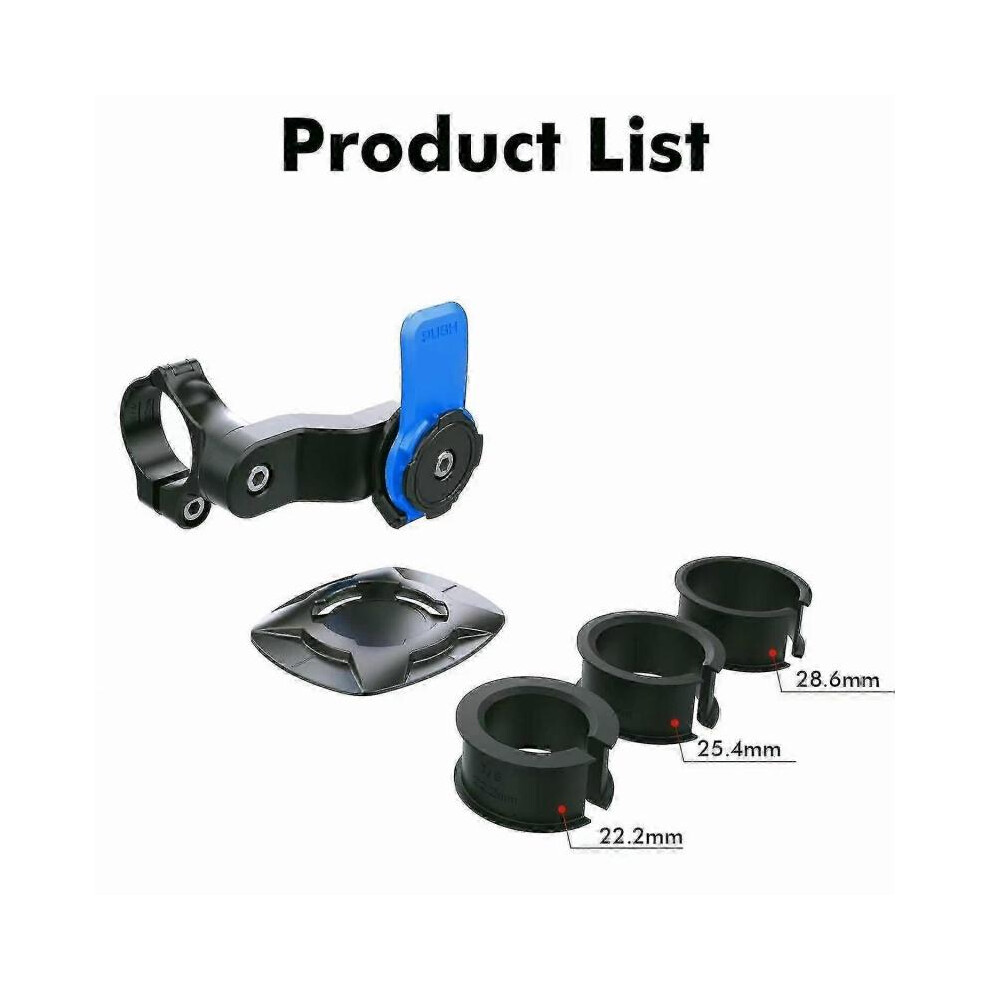 Quad Lock Smartphone Holder For Motorcycle Handlebars