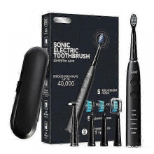 (575Hei) Seago Sonic Electric Toothbrush Choice Dental Care Deep Clean Teeth 360 Days Standby 5 Modes 2 Mins Timer Portable for TravelToothbrushes