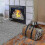 Durable Canvas Fire Log Carry Bag with Handle for Fireplace Or Camping 4