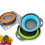 2-Piece Collapsible Filter Set Includes 2 Space-Saving Collapsible Filters Blue Large, Small 5