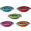 2-Piece Collapsible Filter Set Includes 2 Space-Saving Collapsible Filters Blue Large, Small 2