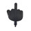 (Black)Middle Finger Key Hanger Wall Mounted Key Hook Holder Funny Decorative Key Holder 1